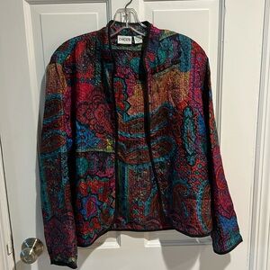 Chico’s 100% silk lightweight cardigan